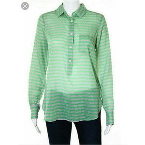 J.crew tops green and gray